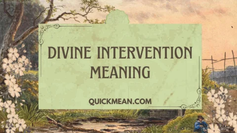 divine intervention meaning