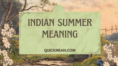 indian summer meaning