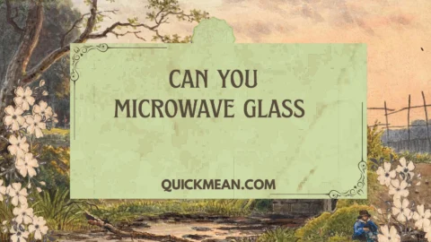 can you microwave glass
