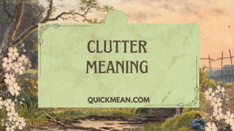 clutter meaning