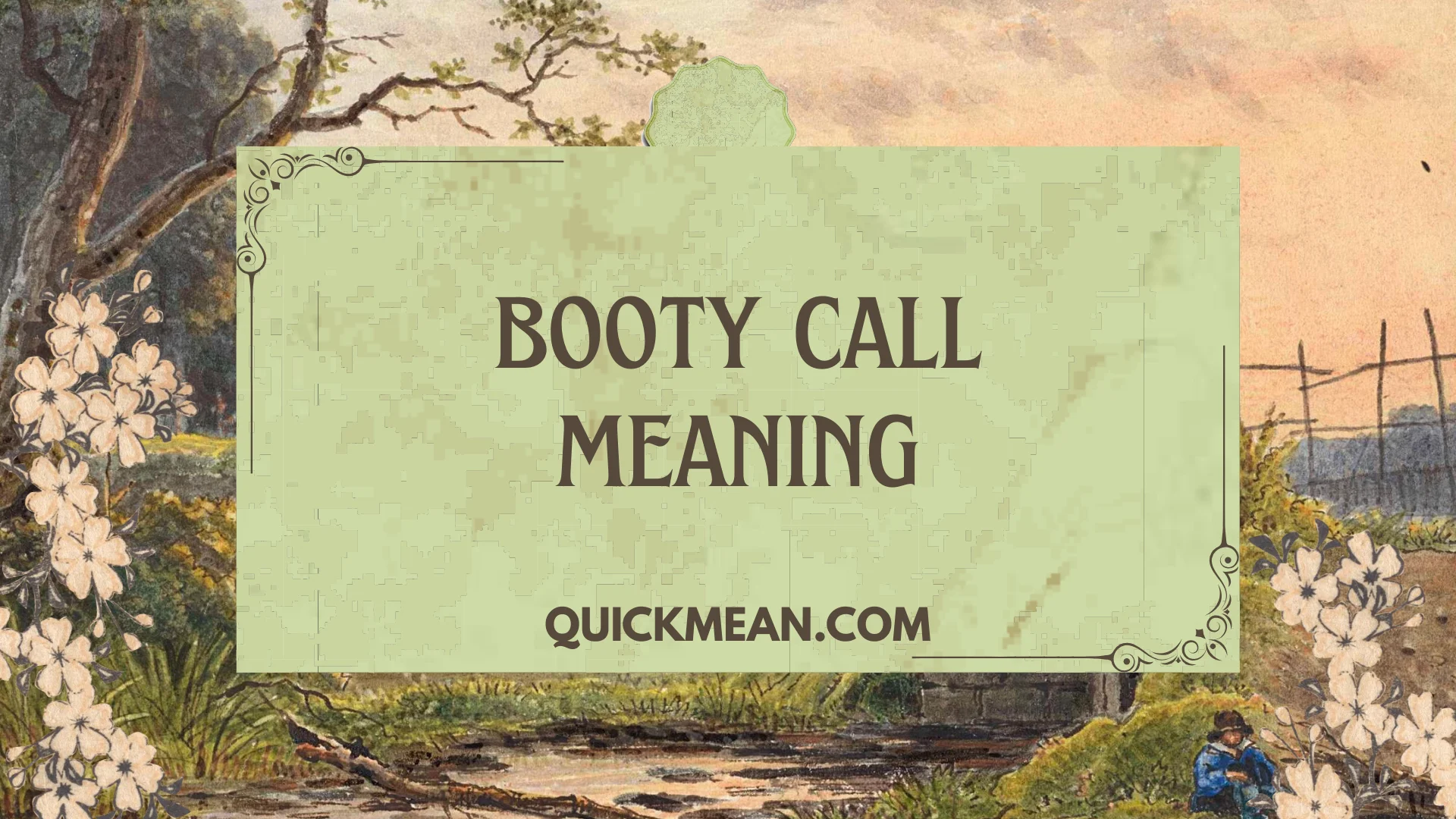 Booty Call Meaning: What the Term Really Means in Modern Dating and