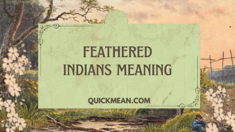 feathered indians meaning